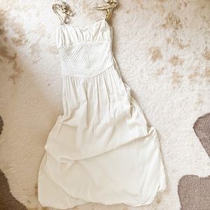 Free People Cream Santorini Dress